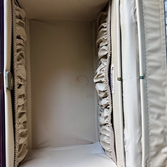Samsonite Vintage Shwayder Bros. Style 4112 Train Cosmetic Case w/tray - Picture 6 of 10